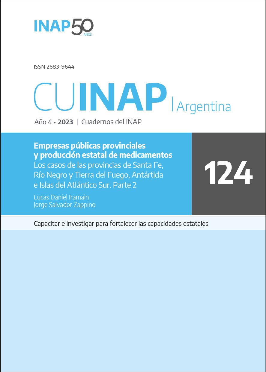 Imagen de tapa de CUINAP número 124