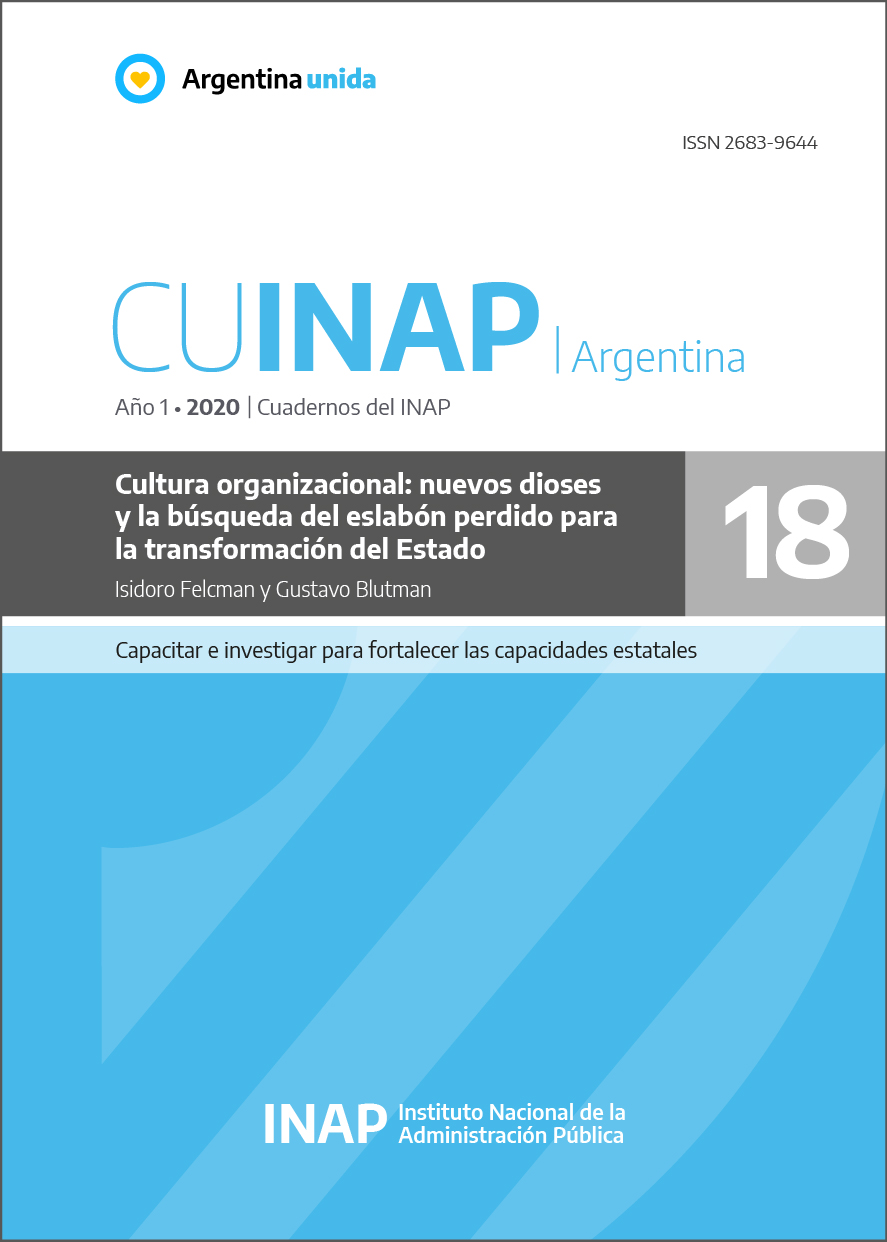 Imagen de la tapa del CUINAP número 18